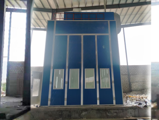 Bus Paint Spray Booth PLC Sterowanie ekranem dotykowym Truck Paint Booth