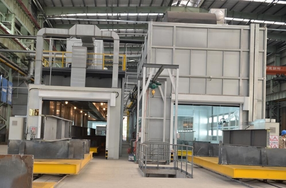 Kabina lakiernicza do obróbki metalu z systemem Smart Control Piekarnik do pieczenia