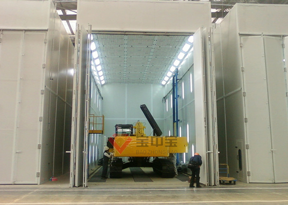 Switch Style PLC Heavy Machinery Paint Booth Prowadząca obudowy kabin lakierniczych