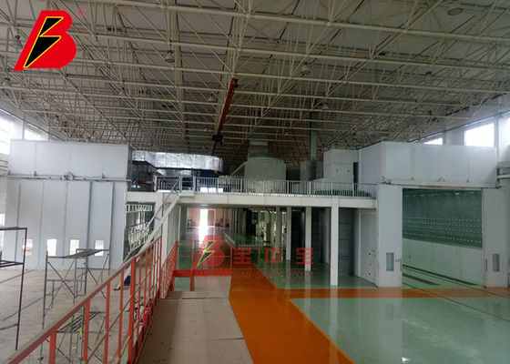 jakość Wyświetl helikopter 15000mm Industrial Spray Booth fabryka
