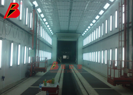 jakość Man Lift Big Equipments Bus Truck 2,5m Minutowe przemysłowe linie lakiernicze fabryka
