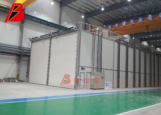 jakość Pomieszczenie do pieczenia 49KW Przemysłowa kabina lakiernicza do ciężarówki samochodowej fabryka