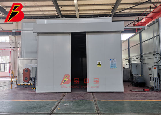 jakość Big Air Cooling 10um Duże przemysłowe kabiny lakiernicze do samochodów fabryka