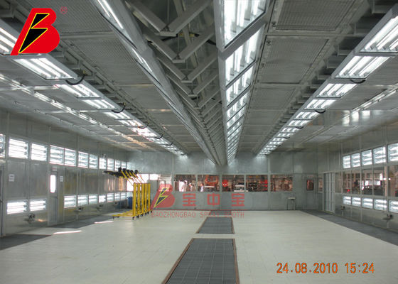 jakość Lakiernia dla niestandardowego projektu linii produkcyjnej do malowania w fabryce samochodów Changchun FAW fabryka