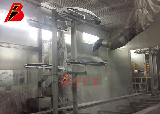 jakość Auto Metal Hood Paint Room z systemem robotów Malowanie linii produkcyjnej Urządzenia do malowania fabryka