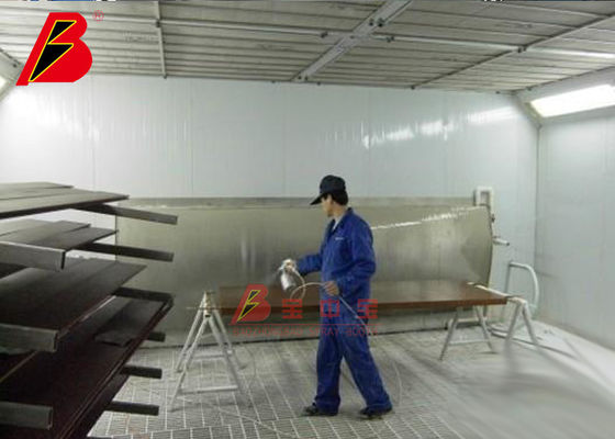 jakość Kabina lakiernicza o mocy 34,5 kW z systemem filtrów z kurtyną wodną fabryka
