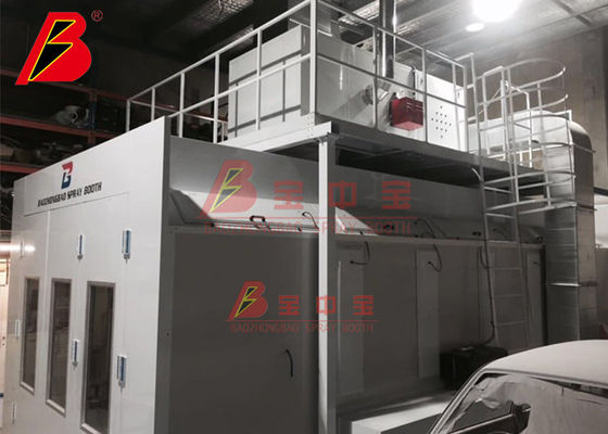 jakość Składane drzwi główne PU Wall Auto Bzb Spray Booth fabryka