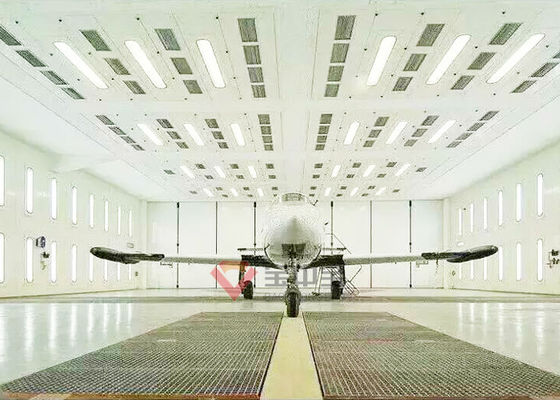 Kabina do malowania helikopterów Duża kabina do lakierowania natryskowego do lakierni samolotów