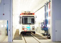 Platforma robocza Man Lift do rozwiązań lakierniczych dla kabin lakierniczych w pociągach