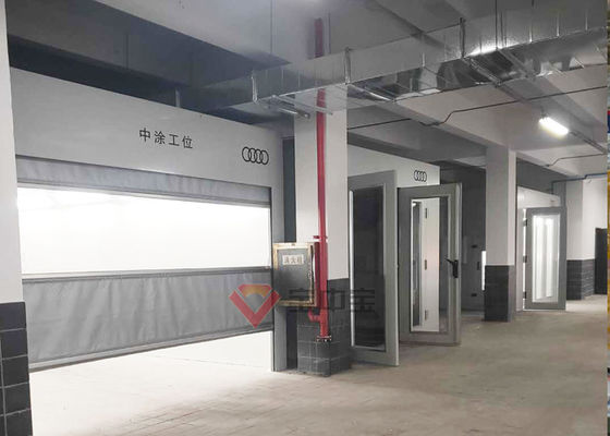 jakość Naprawa samochodów Audi Kabiny szlifierskie Polerowanie Elektryczne zwijanie Farba do zasłon Stacja przygotowawcza fabryka