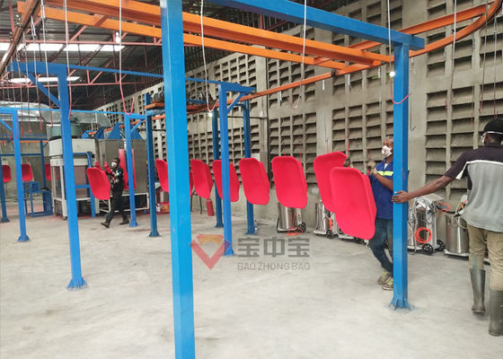 jakość Linia do powlekania Metal Factory Power + piekarnik z ramą nośną wózka fabryka