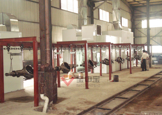 Auto Part Power Coating Line Profesjonalne systemy przenośników linii lakierniczych