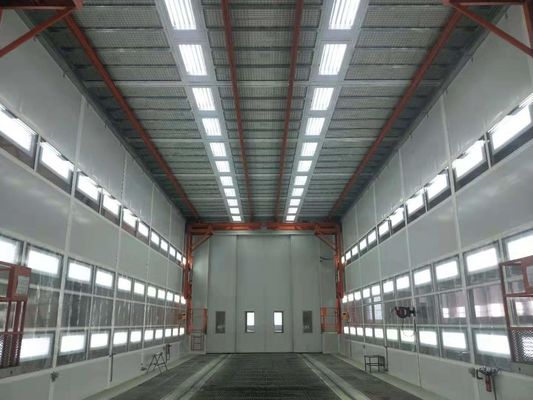 jakość Urządzenia do produkcji powłok BZB Linia do powlekania Pełna kabina lakiernicza w dół fabryka