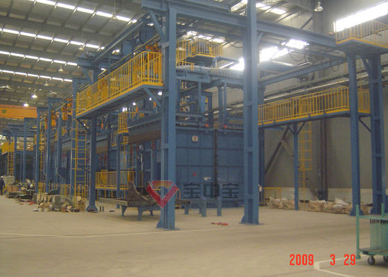 jakość Kabina lakiernicza do ciężkich maszyn z automatycznym systemem łańcucha dostaw Industral Paint Line fabryka