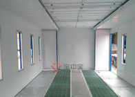 Kabina lakiernicza Contaner Indywidualne pomieszczenie do malowania Ruchomy uchwyt do natryskiwania Otwarta lakiernia