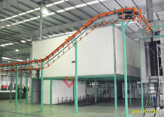 jakość Linia do produkcji powłok proszkowych Big Whirlwind Room do części komputerowych fabryka