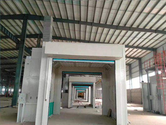 Rolling Door Paint Room do samochodów ciężarowych Factory Truck Bus Spray Booth Coating Urządzenia do powlekania